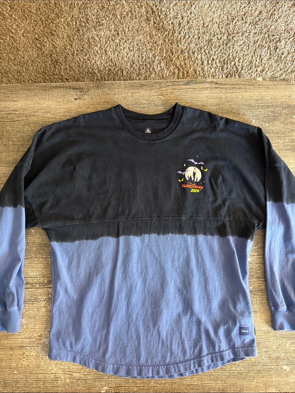 Disneyland Rundisney 2024 Halloween half marathon weekend spirit jersey